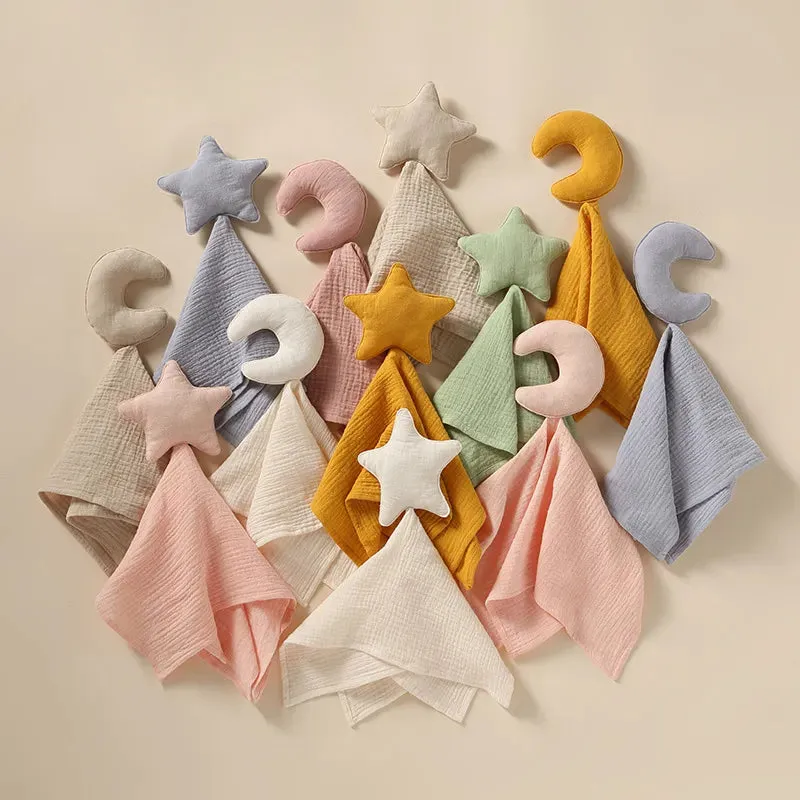 Star & Moon Baby Cotton Muslin Comforter