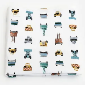 Studio Ditte Kids Flat Sheet Work Vehicles