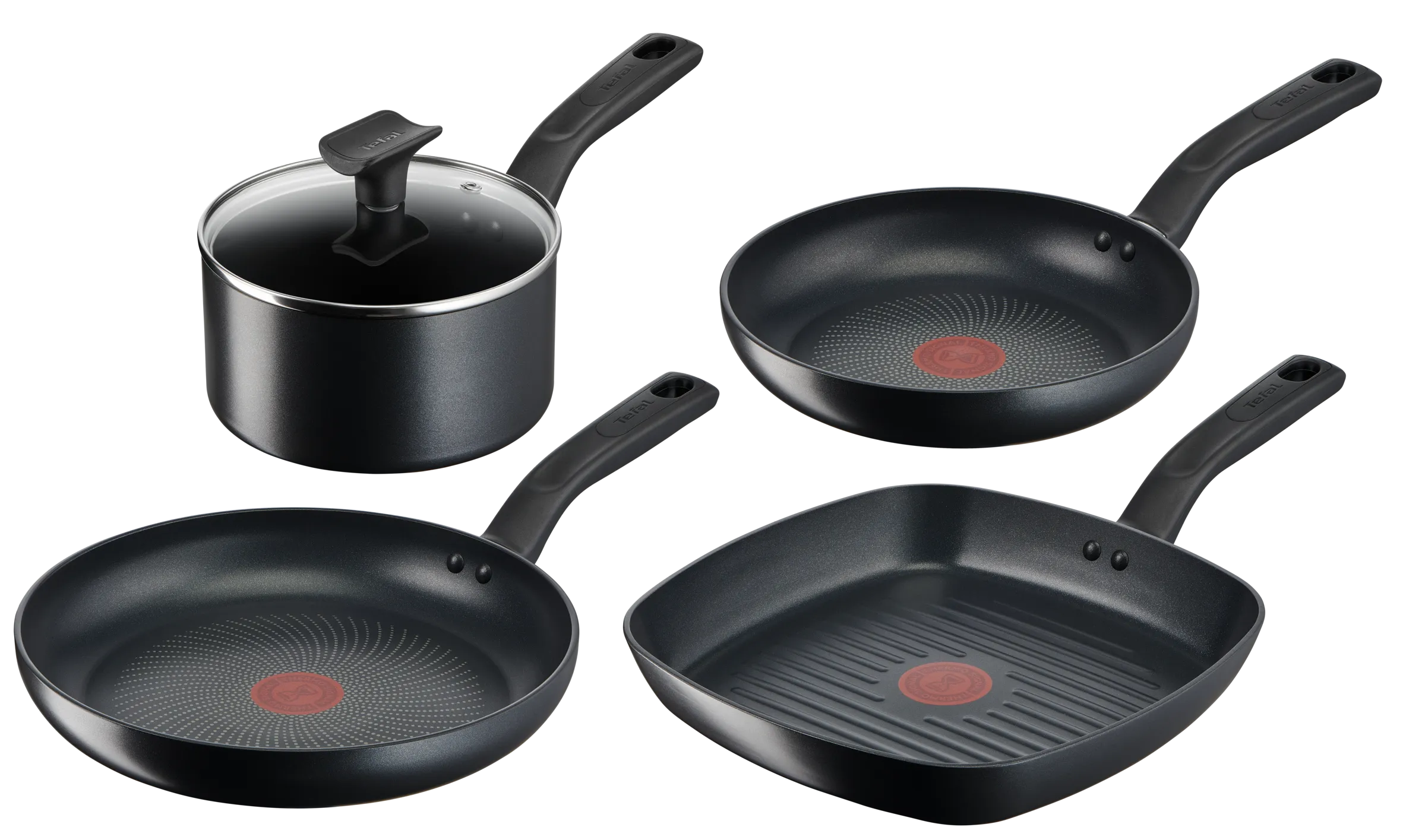 Tefal Total Induction Non-Stick 4pc Set