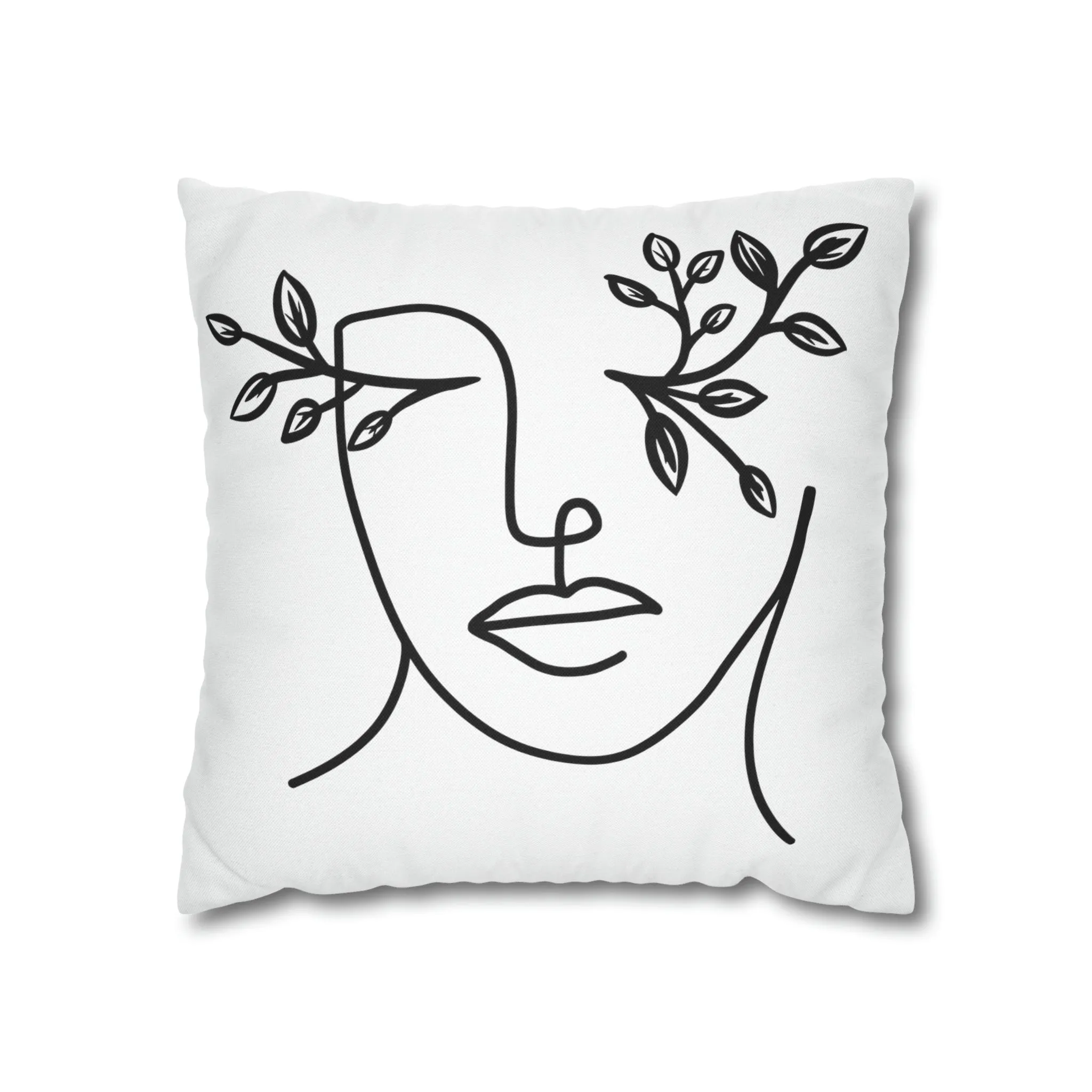 The Leaf Lady Pillow Cover