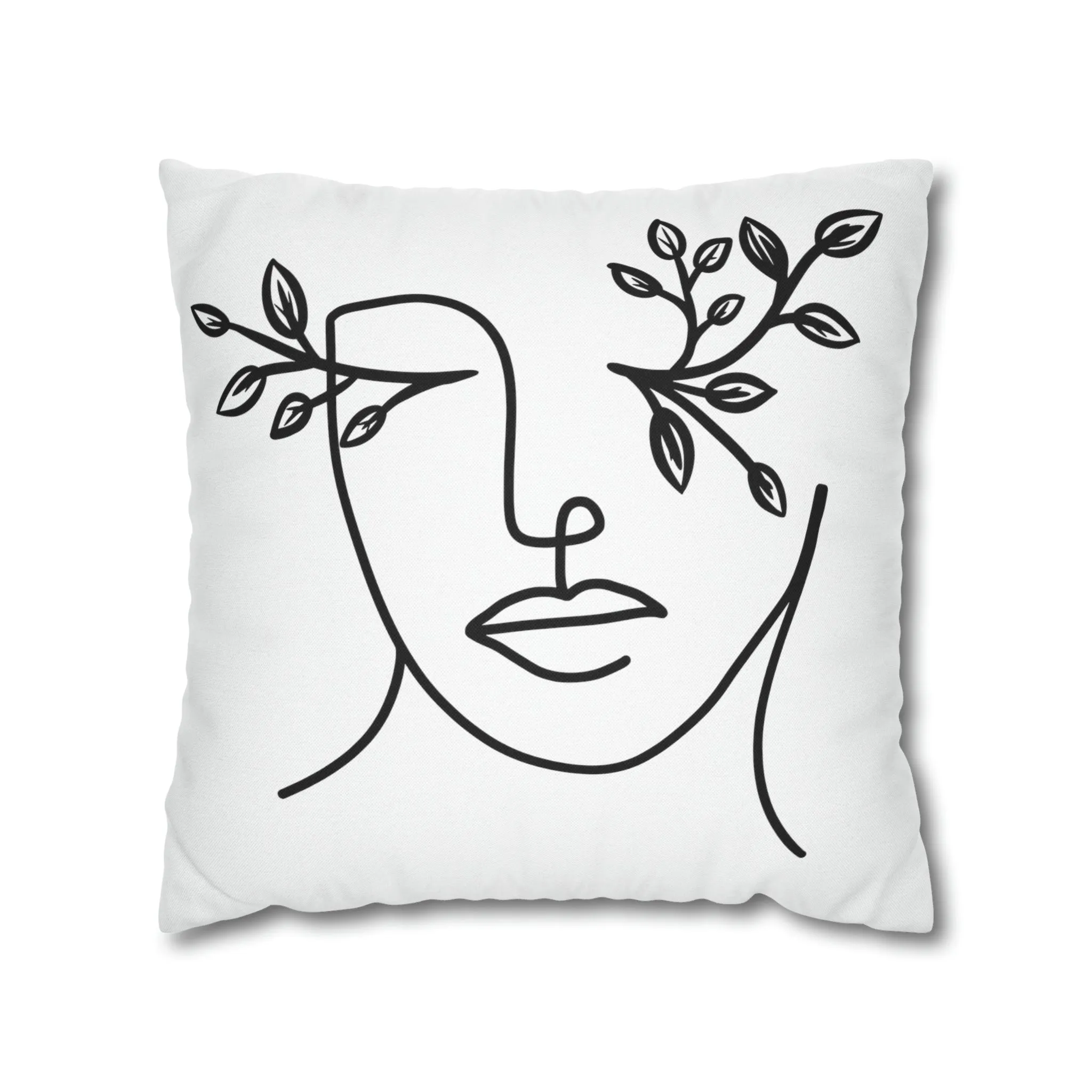 The Leaf Lady Pillow Cover