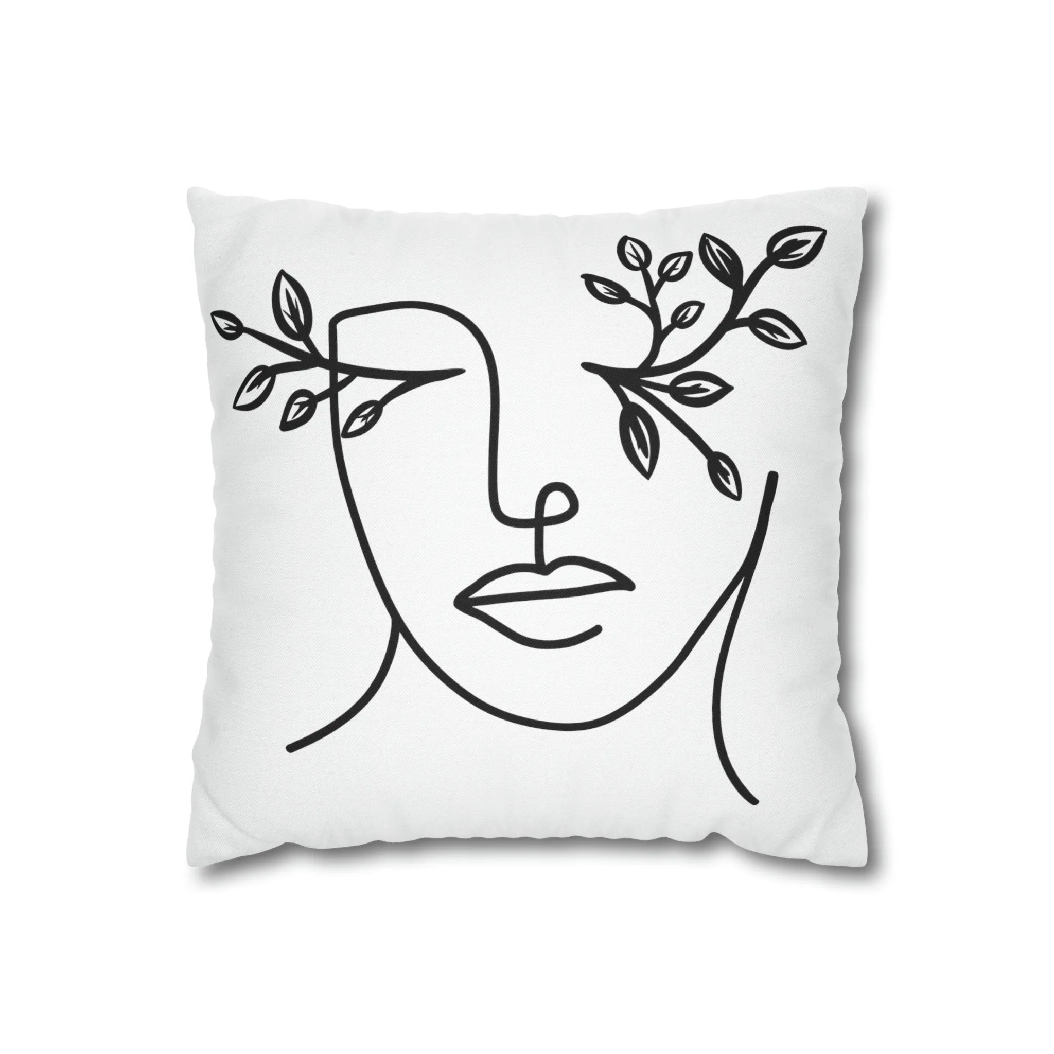The Leaf Lady Pillow Cover