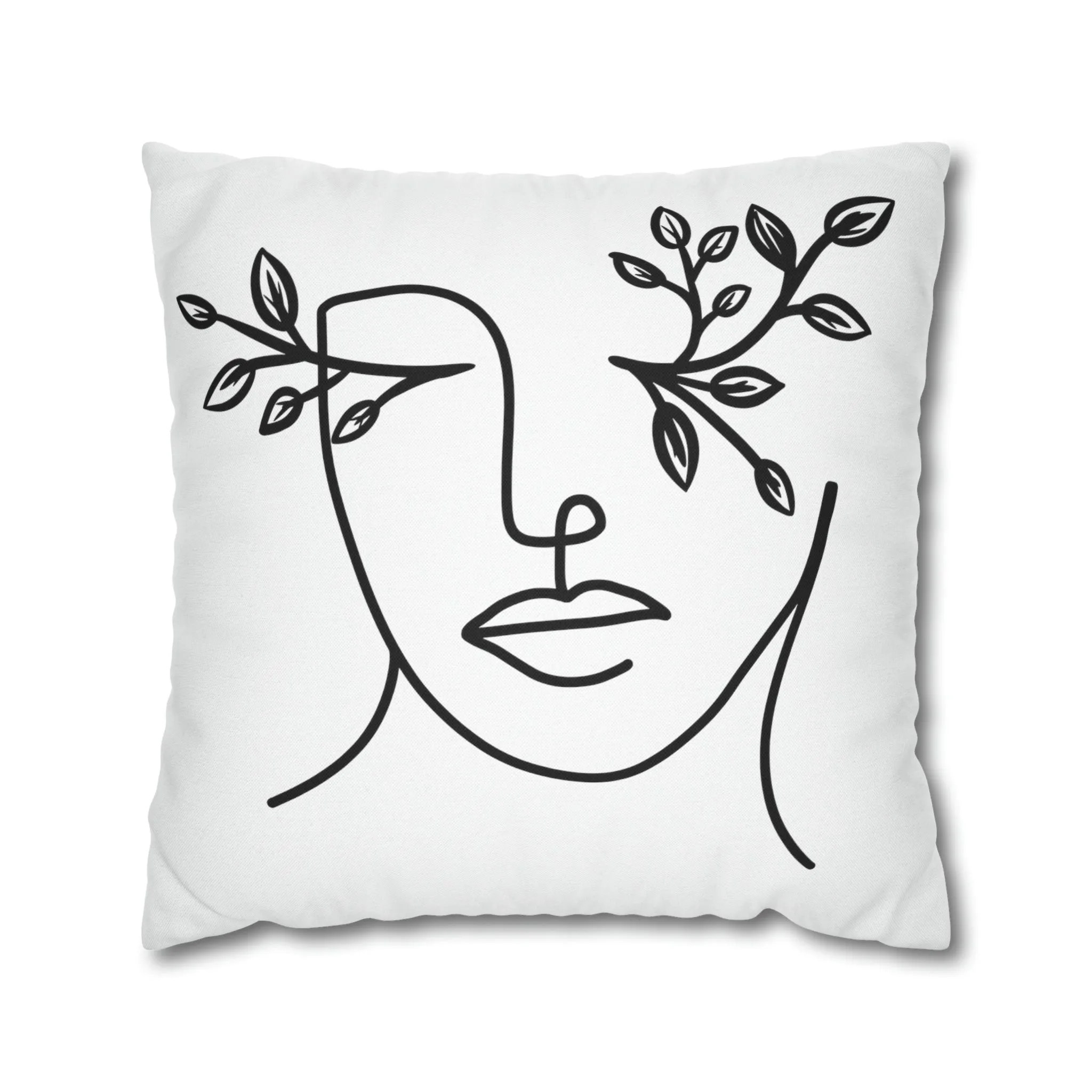 The Leaf Lady Pillow Cover