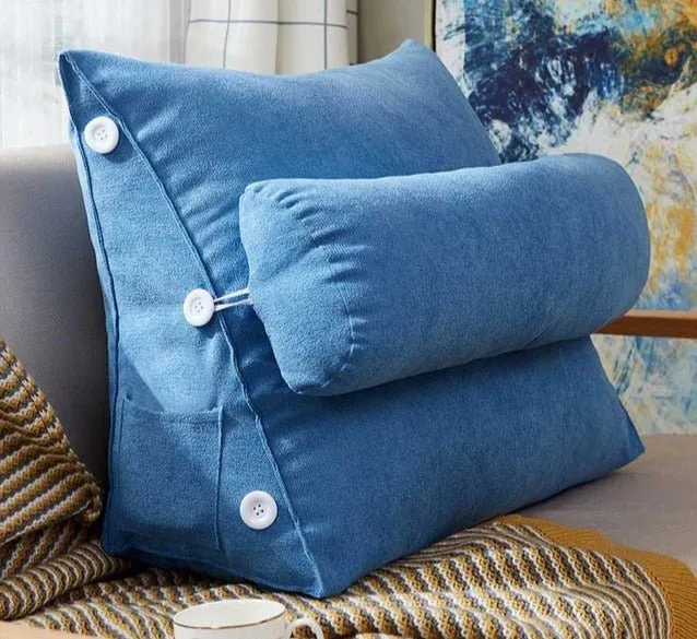 Triangular Cushion for Bedside Chair